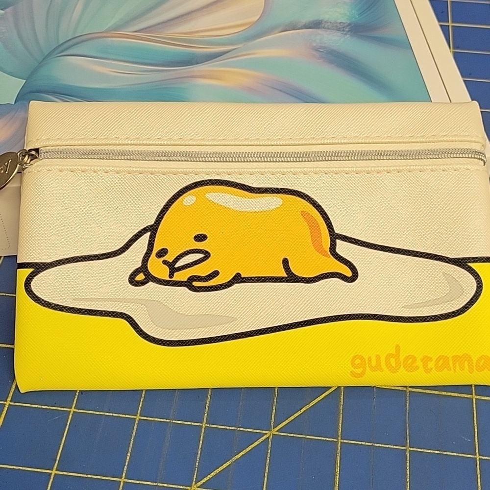 Egg Front & Booty Cosmetic Bag 7x4.5"